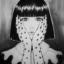 Dibujos a tinta. Traditional illustration, Character Design, Drawing, Concept Art, Portrait Drawing, Artistic Drawing & Ink Illustration project by Freya Oleander - 06.24.2021