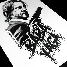 Meu projeto do curso: Desenho de tatuagem blackwork. Un projet de Illustration traditionnelle, Illustration numérique , et Conception de tatouage de nieverson_n_nascimento - 23.06.2021