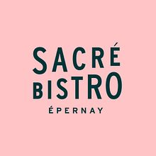 Sacré Bistro. Un progetto di Br, ing, Br, identit, Graphic design, Tipografia e Comunicazione di Studio Plastac - 14.09.2018