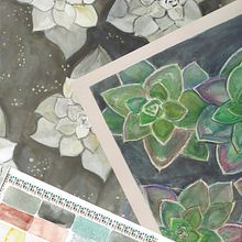 Mi Proyecto del curso: Creación de paletas de color con acuarela. Traditional illustration, Fine Arts, Painting, Watercolor Painting, and Color Theor project by Alba Berenguer - 06.25.2021