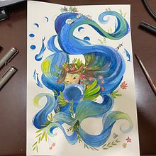 My project in Watercolor Techniques for Dreamlike Illustrations course. Ilustração tradicional, Desenho, Pintura em aquarela e Ilustração editorial projeto de laiphat333 - 24.06.2021