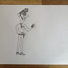 Mein Kursprojekt: Einführung in das Erstellen von Zeichentrickfiguren. Traditional illustration, Character Design, and Drawing project by dany_ - 06.25.2021