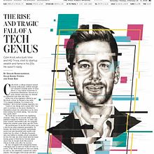 Wall Street Journal Ein Projekt aus dem Bereich Traditionelle Illustration, Bleistiftzeichnung, Porträtzeichnung, Realistische Zeichnung, Illustration mit Tinte, Verlagsdesign und Editorial Illustration von Paul Ryding - 01.04.2019