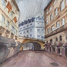 My project in Architectural Illustration with Watercolor course. Een project van Traditionele illustratie,  Schetsen,  Tekening, Aquarelschilderen,  Architecturale illustratie y Sketchbook van eih_legaspi - 25.06.2021