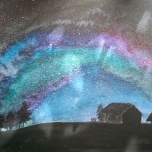 Sky Full Of Stars. Un progetto di Pittura di Danielle Helsdottir - 20.06.2021