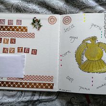Inca, Maya, Aztec : My project in Inside a Creative Notebook: Explore Your Illustration Process course. Projekt z dziedziny Trad, c, jna ilustracja, Sketching, Kreat, wność,  R, sunek, Malowanie akwarelą, Ilustracje dla dzieci, Sketchbook i Malowanie gwaszami użytkownika Nia Draper - 26.06.2021