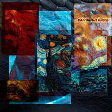 VAN GOGH GANG. Un progetto di Design, Collage, Creatività, Graphic design e Belle arti di Paula María Núñez Campos - 20.09.2018