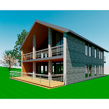 Mi Proyecto del curso: Autodesk Revit para principiantes. Un progetto di 3D, Architettura, Modellazione 3D e ArchVIZ di Juan Sebastian Castañeda Arenas - 26.06.2021