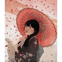 Mi Proyecto del curso: Técnicas de ilustración con acuarela digital Ein Projekt aus dem Bereich Traditionelle Illustration, Digitale Illustration, Aquarellmalerei, Porträtzeichnung und Digitale Zeichnung von Aless J. M. - 27.06.2021