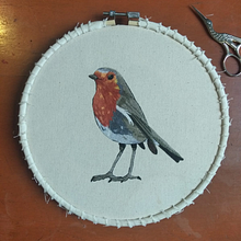 Mi Proyecto del curso: Pintar con hilo: técnicas de ilustración textil. Traditional illustration, and Embroider project by Gaby - 06.26.2021