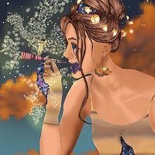 Mi Proyecto del curso: Retratos digitales de fantasía con Photoshop. Ilustração tradicional, Desenho, Ilustração digital, Desenho de retrato, Desenho digital, e Pintura digital projeto de maria camila almanza plaza - 10.07.2021