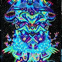 Guardianes galácticos  . Ilustrație tradițională de Soli Silvan - 06.28.2021