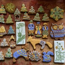 My winter gingerbread. Projekt z dziedziny Craft użytkownika Alexandra Knebekajze - 28.06.2021