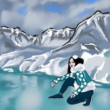 Polo Norte. Traditional illustration, Digital Illustration, and Fashion Design project by Rosa Martí - 06.28.2021