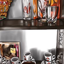 Bodegón. Traditional illustration, and Digital Illustration project by Rosa Martí - 06.28.2021