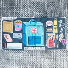 My project in Illustrated Life Journal: A Daily Mindful Practice course. Un projet de Beaux Arts, Esquisse , Créativité, Dessin , et Carnet de croquis de Kate Sutton - 28.06.2021