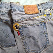 Mi Proyecto del curso: Bordado: reparación de prendas. Embroider, Sewing, DIY, Upc, and cling project by Ana Karina Moreno - 06.28.2021