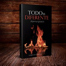 [PORTADA] Todo es diferente | Alanna Ignacio. Un proyecto de Diseño editorial de Nahomy Rodríguez - 12.11.2019