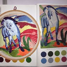 Bordado Blue Horse. Embroider project by Denise M G Dias - 06.28.2021
