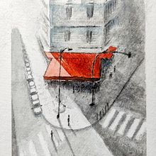 My project in Architectural Sketching with Watercolor and Ink course. Sketching, Drawing, Watercolor Painting, Architectural Illustration, Sketchbook & Ink Illustration project by kiranjamess - 06.29.2021