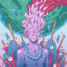 FIRE HEAD. Un progetto di Illustrazione tradizionale di Dzikrie Arethusa - 25.03.2021