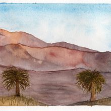 Mi Proyecto del curso: Paisajes naturales en acuarela. Un progetto di Belle arti, Pittura e Pittura ad acquerello di Tamara - 29.06.2021