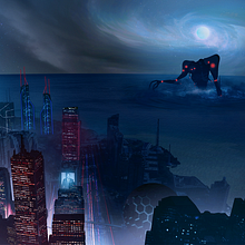 Kaijū Alert Ein Projekt aus dem Bereich Traditionelle Illustration, Fotoretuschierung, Digitale Illustration, Videospiele und Concept Art von Marco Vaccari - 01.12.2020