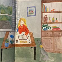 My project in Exploratory Sketchbook: Find Your Drawing Style course. Traditional illustration, Sketching, Creativit, Drawing, Watercolor Painting, Sketchbook, and Gouache Painting project by Julia - 09.05.2021