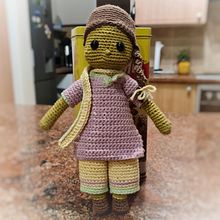 The Lady from Jaipur. Un proyecto de Artesanía, Diseño de juguetes, Tejido y Crochet de Hermien Pellissier - 24.06.2021