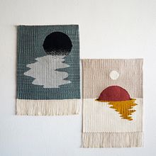 Tapices: Paisajes para volver a la normalidad . Un projet de Art textile , et Artisanat de Laura Elliott - 29.06.2021