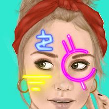 Mi Proyecto del curso: Retrato creativo ilustrado con Procreate. Un progetto di Illustrazione tradizionale, Disegno, Illustrazione digitale, Disegno di ritratti, Disegno digitale e Pittura digitale di Mipetisa - 29.06.2021