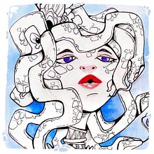 Mi Proyecto: 30 Días de Sketch. Un progetto di Illustrazione tradizionale, Bozzetti, Creatività, Disegno, Sketchbook, Arte concettuale, Character design, Illustrazione con inchiostro e Pittura ad acquerello di Maximiliano Enrique González Vásquez - 14.06.2021