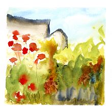 My projects in Natural Landscapes in Watercolor course... ruined papers !. Fine Arts, Painting, and Watercolor Painting project by Todd Harper - 06.30.2021