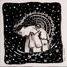 Meu projeto do curso: Introdução à ilustração com tinta nanquim. Traditional illustration, Fine Arts, Drawing & Ink Illustration project by Mari Medeiros - 08.27.2020