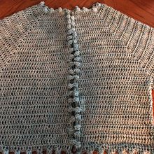 Mi Proyecto del curso:  Top-down: prendas a crochet de una sola pieza. Fashion Design, Fiber Arts, DIY, and Crochet project by Silvia Duran - 06.30.2021