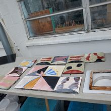 My project in Cement Tile Design and Production for Beginners course. Projekt z dziedziny Craft, Projektowanie i w, rób mebli, Projektowanie wnętrz,  Dekoracja wnętrz i DIY użytkownika phoebe_vlassis - 30.06.2021