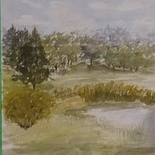 My project in Natural Landscapes in Watercolor course . % Anne Tiwari tarafından hazırlanan Güzel sanatlar, Tablo, Sulubo, Ve a Resim projesi - 06.30.2021