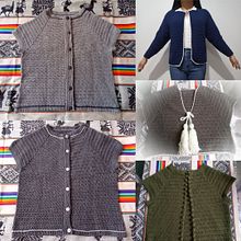 Mi Proyecto del curso:  Top-down: prendas a crochet de una sola pieza . % Cecilia Farfán tarafından hazırlanan Moda Tasarımı, El, af Sanatları, Kendin Yap, Ve Tığ işi projesi - 06.26.2021