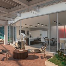 Mi Proyecto del curso: Diseño de interiores para espacios multifuncionales. Een project van Interactief ontwerp, Interieurontwerp y  Interieur van Arturo Paredes - 01.07.2021