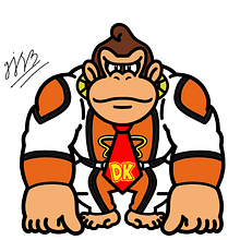 Donkey Kong Space Land Outfit. Design, Digital Illustration, Traditional illustration, and Digital Drawing project by Liz Michelle Prim Dávila - 06.29.2021