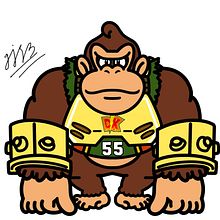 Donkey Kong Mario Strikers Charged Outfit. Design, Traditional illustration, Digital Illustration, Digital Drawing, and Drawing project by Liz Michelle Prim Dávila - 06.30.2021