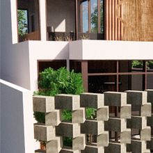 Grood house. Architecture project by Elena Gabriela López Guerrero - 07.01.2021