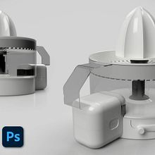 Exprimidor de cocina. Un progetto di Product design di Jorge Antonio Rivas - 01.07.2020