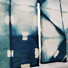 Shibori Teñido con Pigmentos Naturales. Arts, Crafts, Fashion Design, DIY, Textile D, and eing project by Jazmín Yael Reyes Espinosa - 06.27.2021