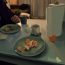 Merienda Otoñal. Un proyecto de Ilustración tradicional de Julia Fernández - 01.07.2021