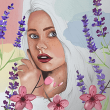 Mi Proyecto del curso: Retrato ilustrado en acuarela. Traditional illustration, Fine Arts, Painting, Drawing, Watercolor Painting, Portrait Drawing, and Artistic Drawing project by Sara Palacios García - 06.28.2021