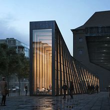 Food Pavillion. ArchVIZ, Architecture, Architectural Illustration, 3D, Interior Design, Photograph, Post-production, and 3D Modeling project by Sonny Holmberg - 07.11.2019