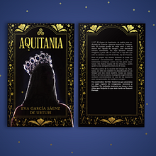 Mi propuesta de diseño para "Aquitania - Eva García Sáenz de Urturi". Un projet de Design , Direction artistique, Conception éditoriale, Design graphique , et Reliure de María Gallardo - 01.07.2021