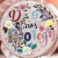 Mi Proyecto del curso: Letras bordadas: el hilo como herramienta gráfica . % Deliana Mata tarafından hazırlanan Nakış projesi - 07.01.2021