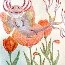 Mi Proyecto del curso: Ilustración surrealista inspirada en la naturaleza. Un progetto di Illustrazione tradizionale, Disegno a matita, Disegno, Disegno artistico, Illustrazione naturalistica e Disegno con matite colorate di Fabiola Hernandez - 02.07.2021